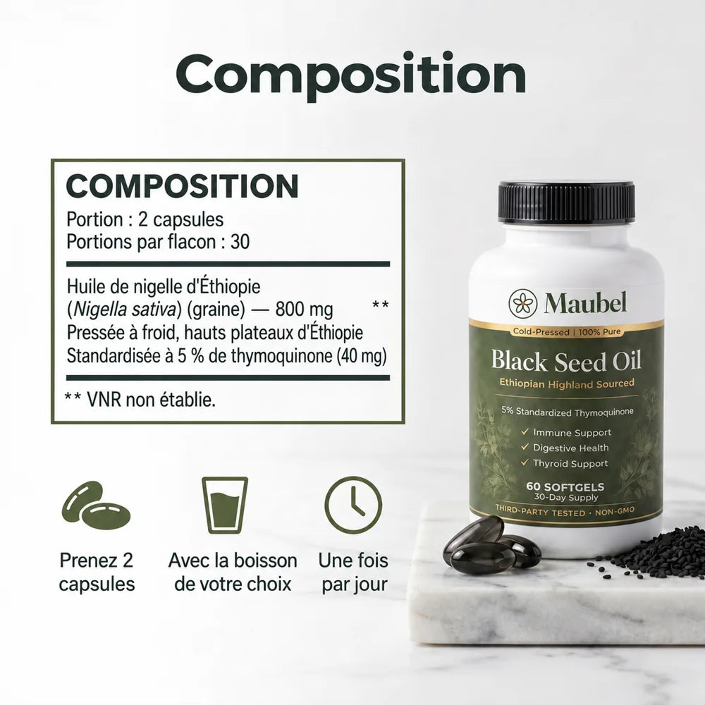Ethiopian Black Seed Oil
